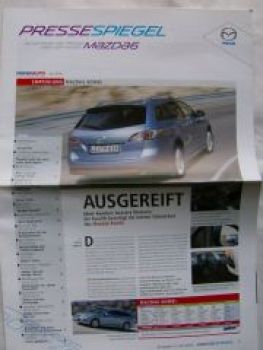 Mazda 6 Kombi Pressespiegel Juni 2010 NEU