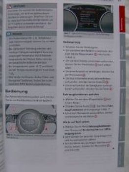 Audi A6 C7 Typ4G Mai 2011 Handbuch Bordbuch