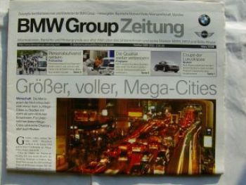 BMW Group Zeitung 3/2008 Rolls Royce Phantom Coupè,Mini JCW