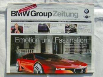 BMW Group Zeitung 6/2008 M1 Hommage,BMW Classic
