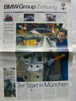 BMW Group Zeitung 12/2004 M3 CSL E46,Clean Energy,E90 Start