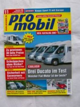 pro mobil 11/2006 VW T5 California vs. Weinsberg X-Cursion