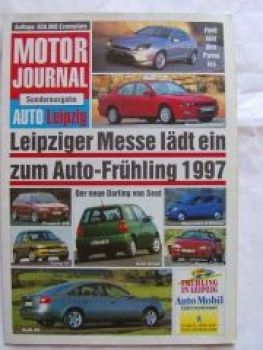 Motor Journal Auto Leipzig 1997 Sonderausgabe Paseo Cabrio A6 Op