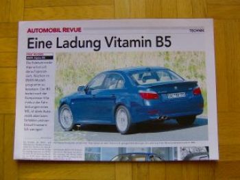 Automobil REVUE 90/2005 BMW Alpina B5 E60