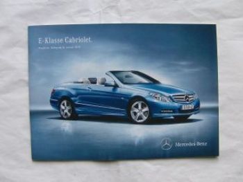 Mercedes Benz E220CDI-350CDI E200-E500 BR207 10.Januar 2012