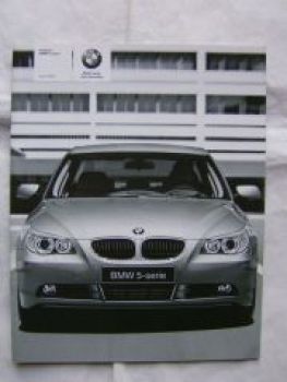 BMW Pijslijst 5-serie Maart 2004 520i-545i,525d-530d E60 E61