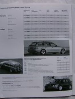 BMW Pijslijst 5-serie Maart 2004 520i-545i,525d-530d E60 E61