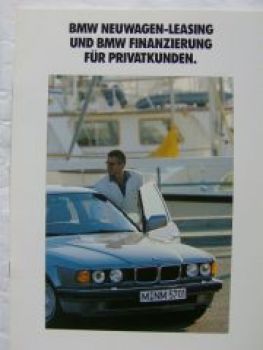 BMW Neuwagen-Leasing und Finanzierung E30 E32 E36 1993