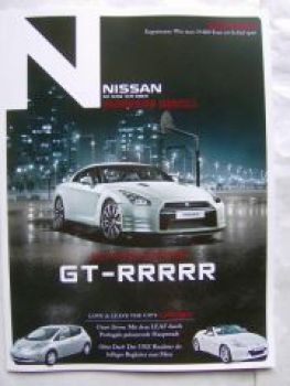 Nissan Magazin 2/2011 GT-R, 370 Z Roadster, Leaf NEU