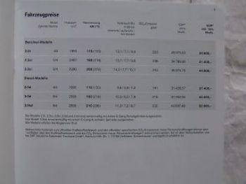 BMW Preisliste X3 2.0i 2.5si 3.0si 2.0d 3.0d 3.0sd E83 März 2007