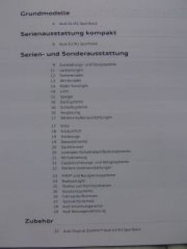 Audi A1 +Sportback Februar 2012 +Ausstattungspakete NEU