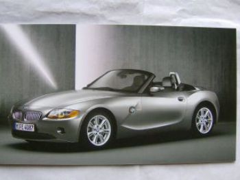 Z4 2.5i 3.0i E85 Roadster September 2002 NEU