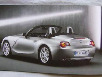 Z4 2.5i 3.0i E85 Roadster September 2002 NEU