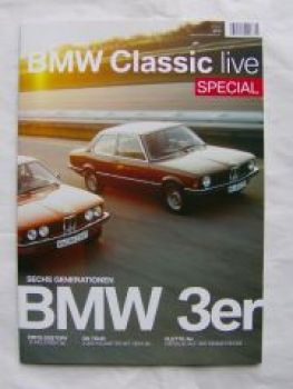 BMW Classic live Special 3er Reihe E21 E30 E36 E46 E90 F30