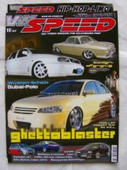 VW Speed 11/2007 Karmann Ghia,T2 Bus, Golf 5,Corrado,Polo 6KV