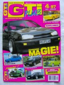 GTI plus 4/1997 Mini Spezial, Typ3 TL,Polo,Heft mit Poster