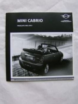 Mini Cabrio R57 One Cooper +S +D +SD +JCW März 2012 NEU