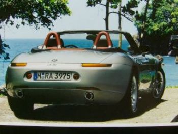 BMW Z8 Roadster E52 Flyer Englischer Prospekt September 1999