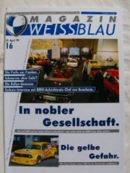 Weissblau Magazin Nr.16 April 1999 2002,Rallye Paris-Dakar