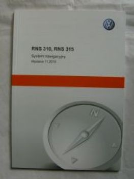 VW RNS 310, RNS 315 System navigacyjny Wydania Polnisch