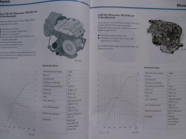 VW Passat Typ 3BG Modelljahr 2001 SSP 251 Karosserie Motoren Kraftübertragung Fahrwerk Elektrik
