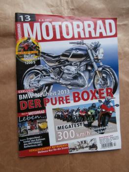 Motorrad 13/2012 Dauertest Ducati Multistrada 1200S,KTM 250/450 SX-F,MV Agusta F3,Höly-Aprilia RSV4 Carbonero,