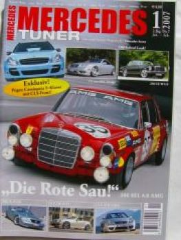 Mercedes Tuner 1/2007 250CE W114, 300SEL 6.8 AMG W108