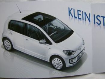 VW up! 5-türer Prospekt Februar 2012 NEU