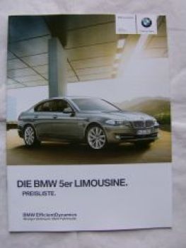 520i 528i +xDrive 530i 535i +xDrive 550i+xDrive März 2012