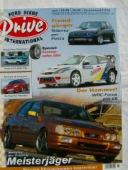 Ford Scene International drive 6/2004 WRC Focus V8,Sierra,Capri