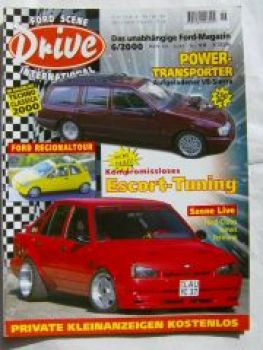 Ford Scene International Drive 6/2000 Ka,Escort Cabrio,Scorpio