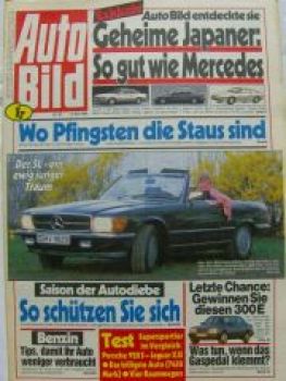 Auto Bild 20/1986 SL R107,Prairie, Space Wagon,Civic Shuttle