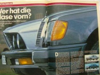 Auto Bild 47/1986 BMW 535i Katalysator E28 vs. 300E W124,Polo Di