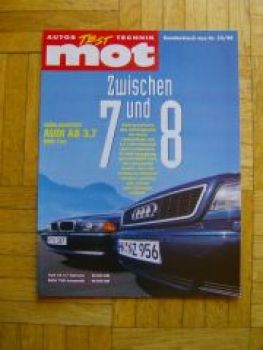 mot 23/1995 Audi A8 3.7 Tiptronic gegen BMW 730i E38 Automatic