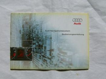 Audi Bedienungsanleitung Navigationssystem September 2000