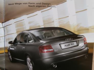 Audi A6 Typ 4B Vorstellung Prospekt Limousine Österreich