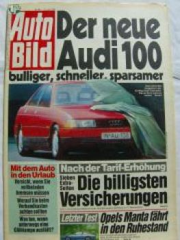 Auto Bild 28/1988  Opel Manta GSi Kat, Misubishi Space Wagon,Sta