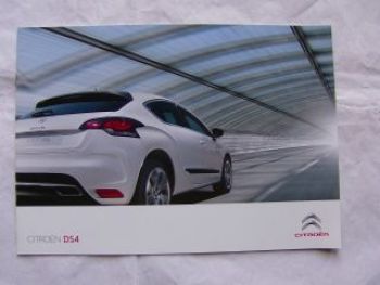 Citroen DS4 Prospekt November 2010 NEU