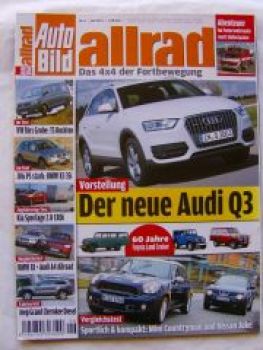 Auto Bild allrad 6/2011 X3 35i F25,T5 Rockton,Kia Sportage,X1 E8