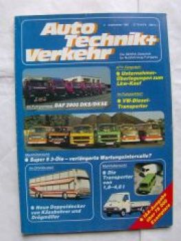 Auto Technik + Verkehr 4/1981 DAF 2800 DKS/DKSE,VW T2,T3