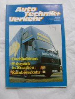 Auto Technik + Verkehr 5/1986 Toyota Lite-Ace,Fiat Ducato Maxi