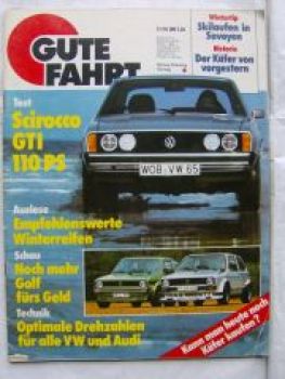 Gute Fahrt 11/1976 Scirocco GTi,Abt, Max Moritz Golf Tuning