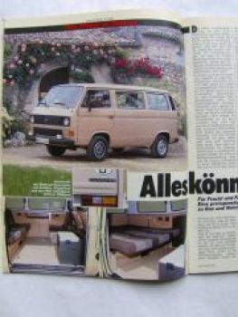 Gute Fahrt 8/1986 Golf GT,Audi 100 +Kat,Oettinger Caravelle Cara