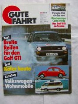 Gute Fahrt 6/1984 Porsche 356, Dehler Profi Typ2,Mexico Käfer 12