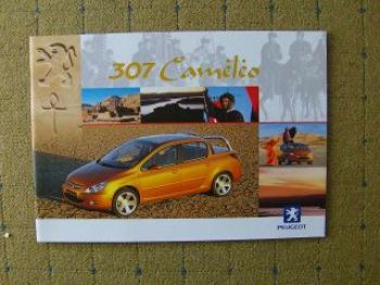 Peugeot Pressemappe 2001 Genf 307 Cameleo Design Studien