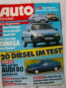 Auto Zeitung 23/1986