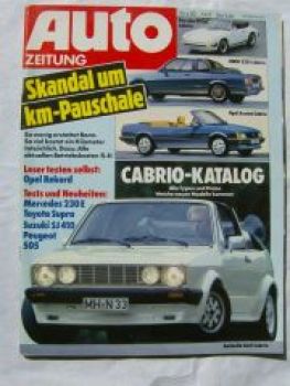 Auto Zeitung 9/1982