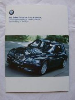 Z3 coupè 2.8 + M Coupè E36/8 September 1999 NEU