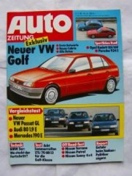 Auto Zeitung 8/1988