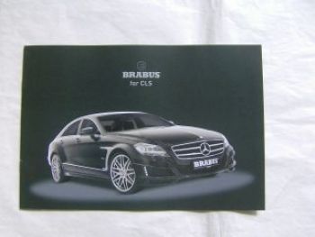 Brabus for CLS BR218 Prospekt Juli 2011 NEU